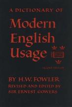 A Dictionary of Modern English Usage 9780192813893, Boeken, Gelezen, H. W. Fowler, David Crystal, Verzenden
