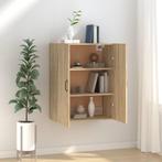 vidaXL Hangkast 69,5x34x90 cm bewerkt hout sonoma, Huis en Inrichting, Kasten | Overige, Verzenden, Nieuw