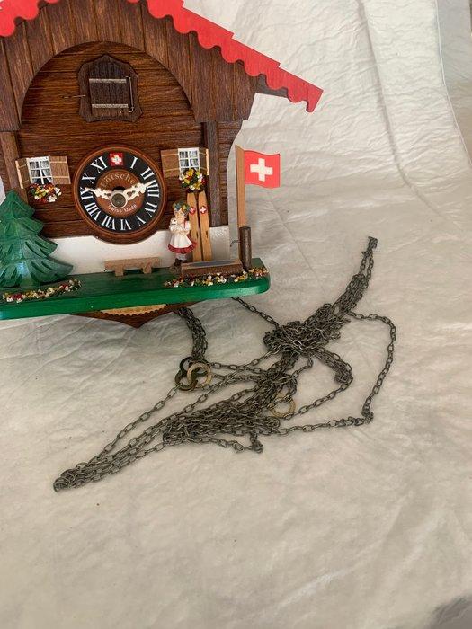 Koekoeksklok - Hout, Messing - 1970-1980, Antiek en Kunst, Antiek | Klokken