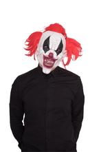 Halloween Clown Masker Rood Haar, Nieuw, Verzenden