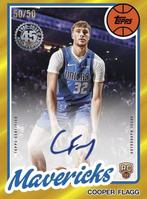 2025/26 Topps Topps NBA Cooper Flagg, Victor Wembanyama,