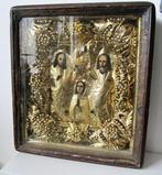 Icoon - Deësis - Metaal, Messing - Russisch Orthodox