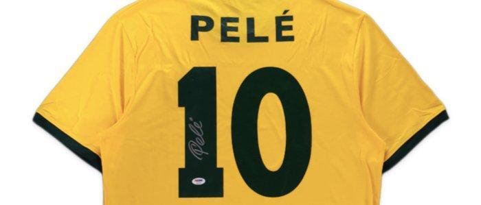 Brasil - Wereldkampioenschap Voetbal - Pelé - Voetbalshirt, Verzamelen, Overige Verzamelen