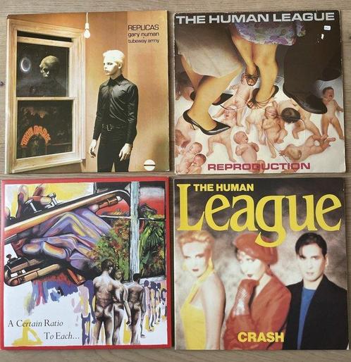 Gary Numan - Human League - A certain ratio - Diverse, CD & DVD, Vinyles Singles