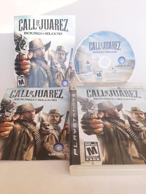 Call of Juarez Bound in Blood American Cover Playstation 3, Consoles de jeu & Jeux vidéo, Jeux | Sony PlayStation 3, Enlèvement ou Envoi