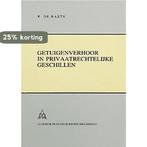 Getuigenverhoor 9789055837175 P. De Baets, Verzenden, P. De Baets
