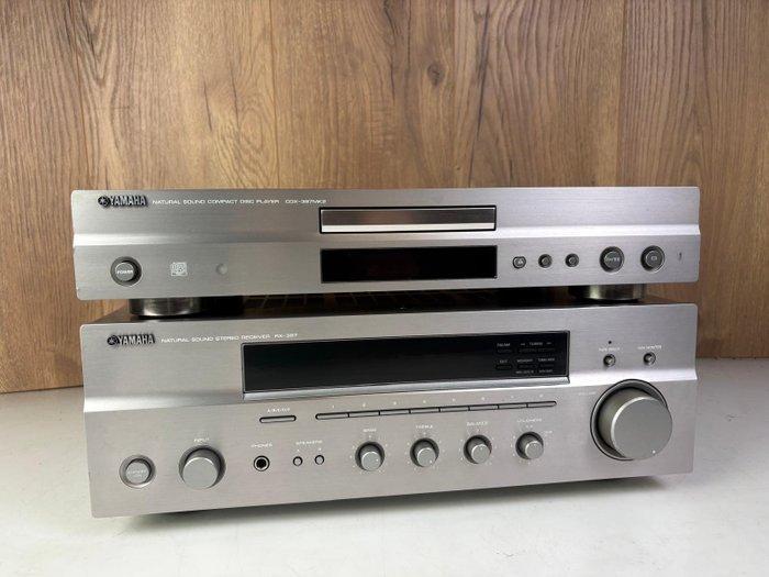 Yamaha - RX-397 Receiver + CDX-397MK2 CD Player Stereoset, Audio, Tv en Foto, Radio's