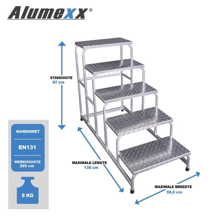 ALX Montagetrappen, Doe-het-zelf en Bouw, Ladders en Trappen, Verzenden