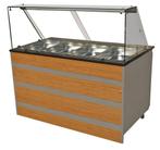 Warm Buffet 4x 1/1 GN | 230V | 3,02kW |CombiSteel, Verzenden