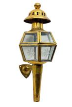 Lampe - Laiton - Hexagonal