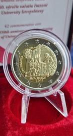 Slowakije. 2 Euro 2017 Universitas Istropolitana Proof, Postzegels en Munten