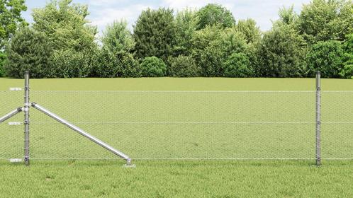 vidaXL Hexagonale Omheining 0.4x50 m Verzinkt Staal, Tuin en Terras, Tuinhekken en Hekwerk, Nieuw, Verzenden