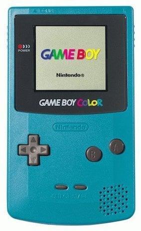Nintendo Game Boy Color Teal (Nette Staat & Krasvrij Scherm), Games en Spelcomputers, Spelcomputers | Nintendo Game Boy, Zo goed als nieuw