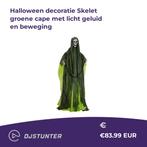 Halloween Decoratie Skelet Groene Cape Met Licht Geluid En, Muziek en Instrumenten, Nieuw