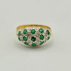 Zonder Minimumprijs - Cocktailring - 9 kt. Geel goud, Zilver
