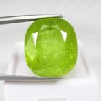 Geel, Groen Titaniet  - 21.22 ct - nternational Colored, Nieuw