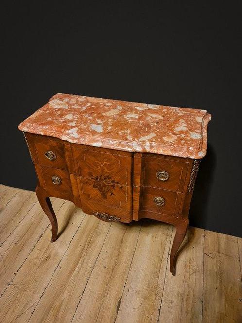 Commode - Bois, Bronze, Marbre, Antiquités & Art, Antiquités | Autres Antiquités