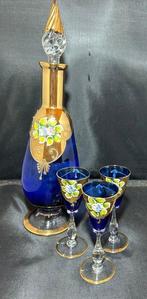 Drinkset (4) - Glas, Antiek en Kunst