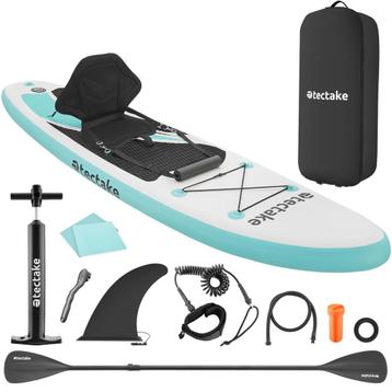 tectake Stand-up paddleboard, 2in1 opblaasbaar, complete set beschikbaar voor biedingen