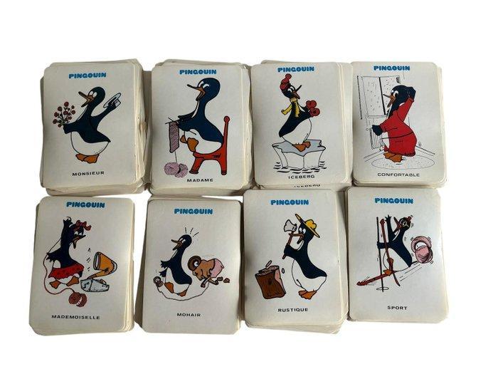 Themacollectie - Lot reclamepostkaarten Pingouin –, Antiek en Kunst, Antiek | Speelgoed