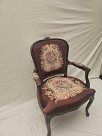 Fauteuil - Fauteuil avec tapisserie en style rococo. - Bois