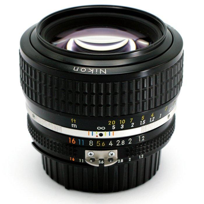 Nikon Nikkor 1,2/50mm Ai-S met filter | Prime lens, Audio, Tv en Foto, Fotocamera's Analoog