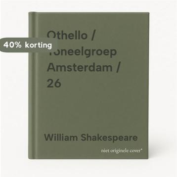 Othello / Toneelgroep Amsterdam / 26 9789064033186, Verzenden, William Shakespeare