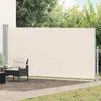 vidaXL Windscherm uittrekbaar 160x500 cm crème, Tuin en Terras, Verzenden, Nieuw