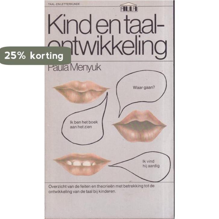 Kind en taalontwikkeling 9789027454232 Menyuk, Boeken, Overige Boeken, Gelezen, Verzenden