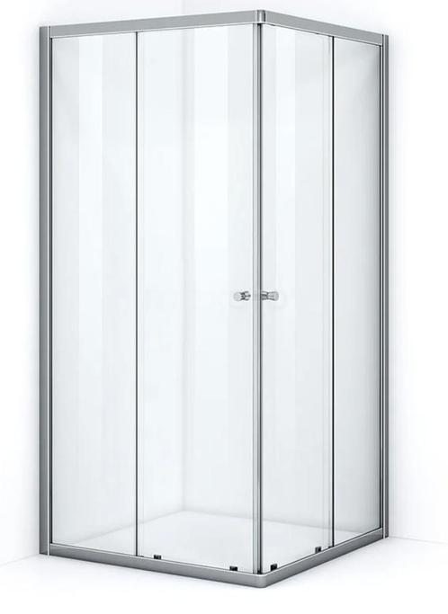 SALE - Isvik 80 x 80 -  Chroom - Douchecabine  -  Douchewand, Doe-het-zelf en Bouw, Sanitair, Nieuw, Ophalen of Verzenden