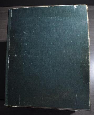 Wereld - Verzameling met diverse landen in een oude Ordner beschikbaar voor biedingen