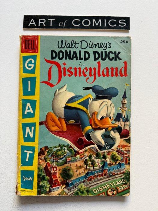 Dell Giant Walt Disneys Donald Duck in Disneyland, Mickey, Boeken, Strips | Comics