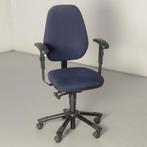 Interstuhl L152 bureaustoel, donkerblauw, 1D armleggers, Ophalen of Verzenden