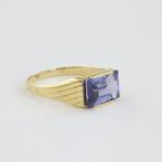 Ring - 18 karaat Geel goud - 2.00ct. tw. Synthetische, Nieuw