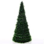 Dennenboom kerstboom kunst 50 cm. tinsel green/black boom