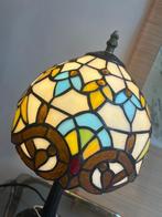 Buffet tafellamp - Glas-in-lood, Antiek en Kunst