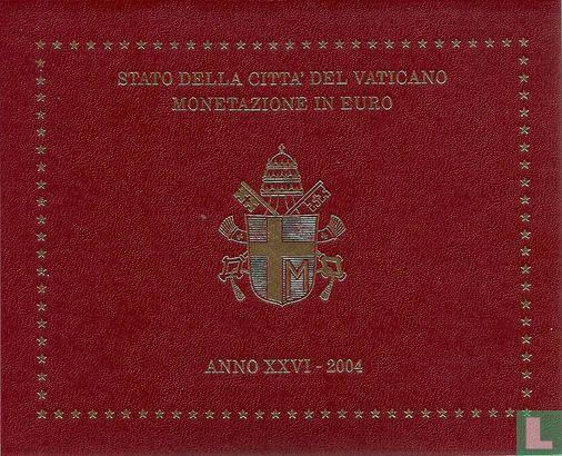 Vaticaan jaarset 2004, Postzegels en Munten, Munten | Europa | Euromunten, Setje, Overige waardes, Vaticaanstad, Verzenden