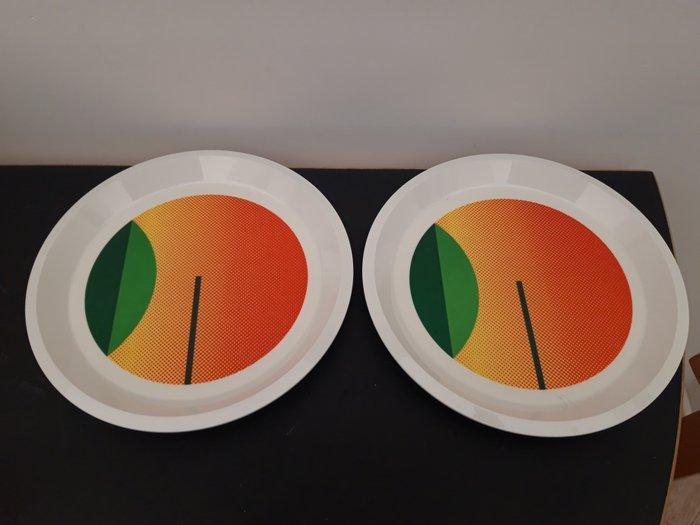 Melamina Style - Eetservies voor 6 (16) - melamine, Antiquités & Art, Antiquités | Meubles | Tables