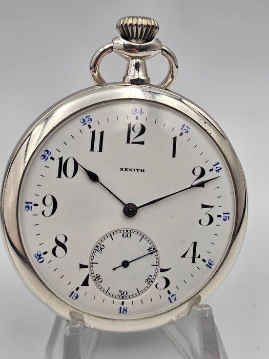 Zenith - Ancre Grand Prix Paris Silver pocket - 3241 -, Handtassen en Accessoires, Horloges | Heren