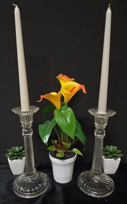 Scailmont - Bougeoir - Verre, Cristal - Chandeliers, Antiek en Kunst, Antiek | Glaswerk en Kristal