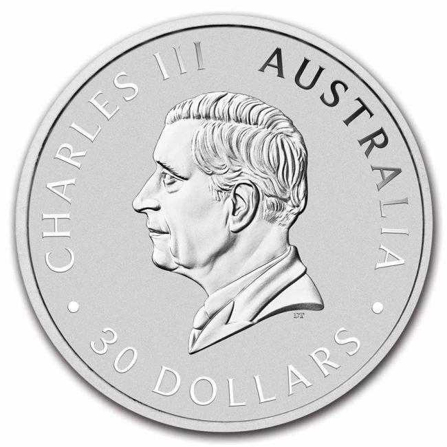 Australië. 2024 1 Kilo $30 AUD Australian Silver Kookaburra, Timbres & Monnaies, Métaux nobles & Lingots