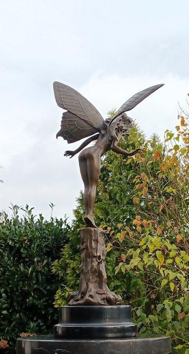 Sculpture, bronzen sculptuur ,,fairy,, 49 cm - 49 cm -, Antiek en Kunst, Kunst | Designobjecten