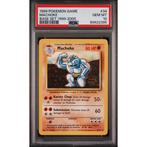 Pokémon - 1 Graded card - Machoke 34/102 Base Set 1999-2000