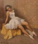 Noel Quintavalle Noelqui (1893-1975) - Ballerina a riposo