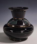 Verrerie Boom, De Rupel - Vase - Vase Art déco avec décor, Antiek en Kunst