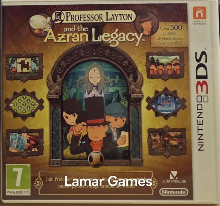 Professor Layton and the Azran Legacy (Nintendo 3DS, Games en Spelcomputers, Games | Nintendo 2DS en 3DS, Ophalen of Verzenden