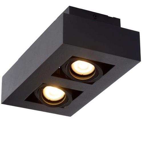 Lucide XIRAX - Moderne Dim to Warm LED spot tweevoudig zwart, Huis en Inrichting, Lampen | Losse lampen, Nieuw, Overige fittingen