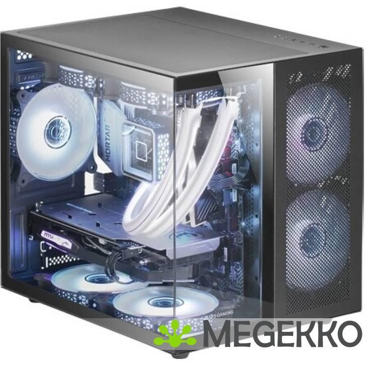 Mars Gaming MC-NOVAM Mini Tower Zwart, Computers en Software, Computerbehuizingen, Nieuw, Verzenden