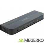 Delock 11483 HDMI KVM-switch 4K 60 Hz met USB 3.0 en audio, Computers en Software, Verzenden, Nieuw