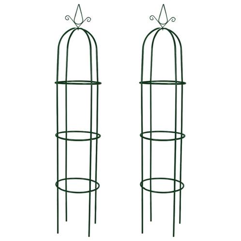 vidaXL Arche de jardin en forme de tour 2 pcs, Jardin & Terrasse, Poteaux, Poutres & Planches, Neuf, Envoi